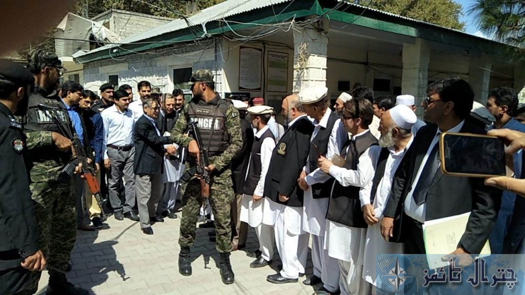 Pakistan Mian Rohan Chief Justice of Pakistan Mian Saqib Nisar visits DHQ Hospital Chitral ...