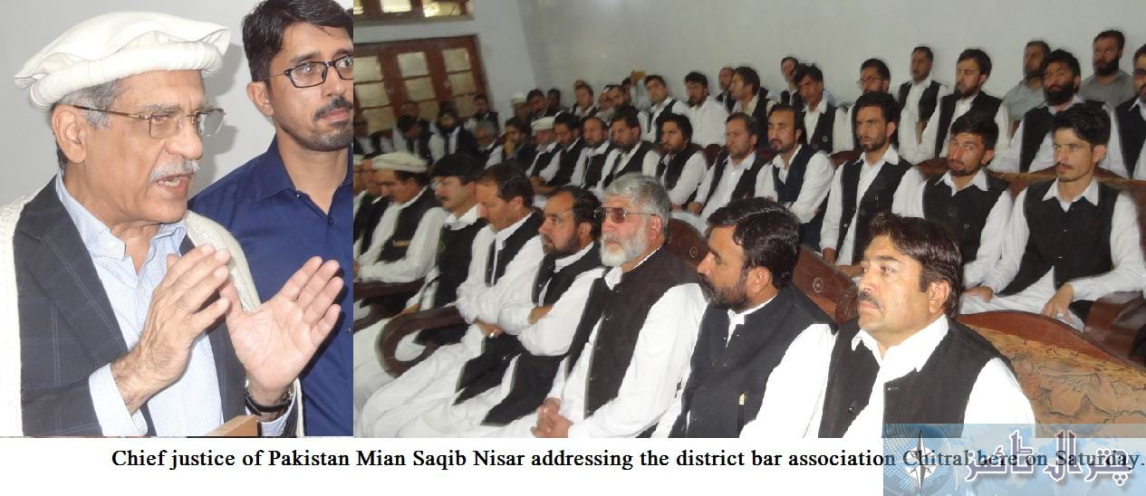 Pakistan Mian Rohan Chief Justice of Pakistan Mian Saqib Nisar visits DHQ Hospital Chitral ...