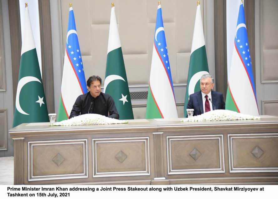 PM Imran Khan Uzbekistan visit